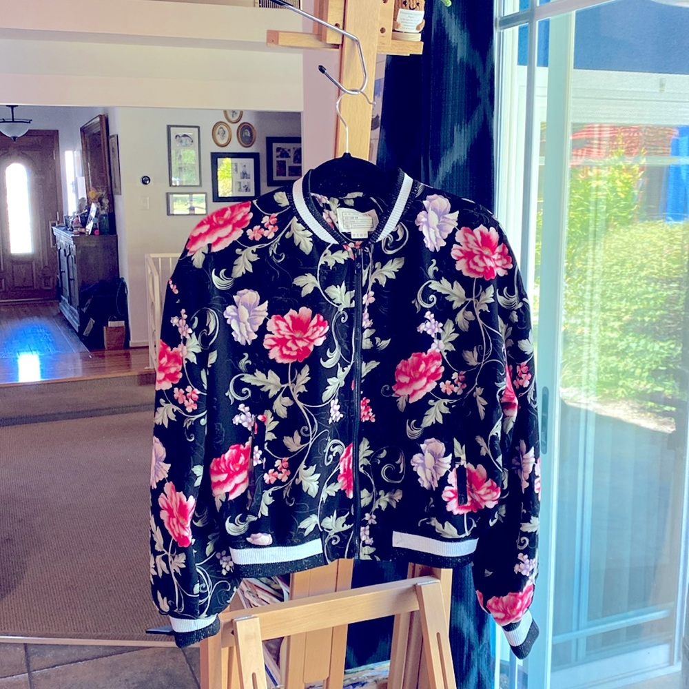 COTTON ON Lightweight floral bomber jacket - 8